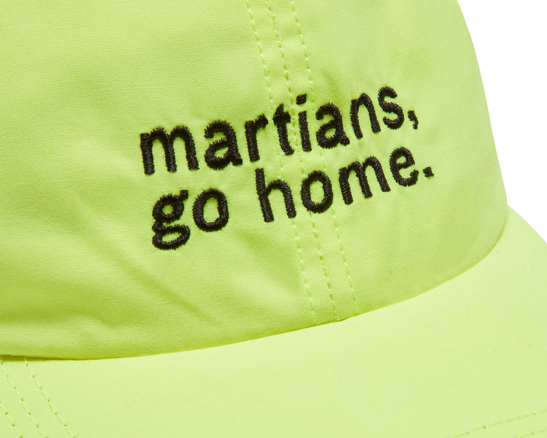 Martians Go Home 3Bar Cap